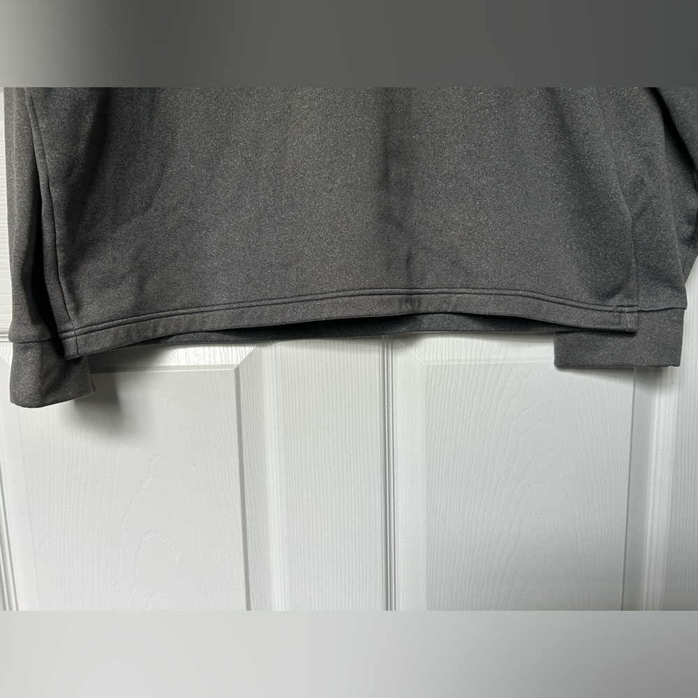 Under Armour Men’s Cold Gear Grey Pullover Fleece Size Large - Picture 7 of 11